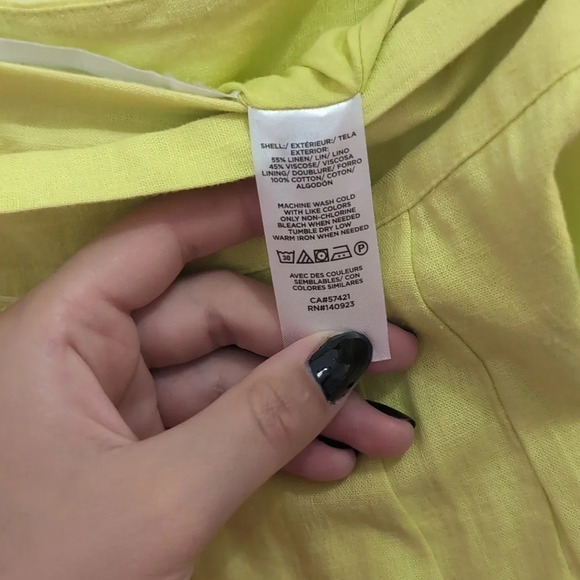 Loft Linen Side Tie Women's Skirt - Picture 7 of 7